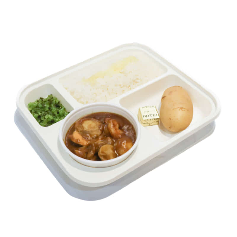 Bタイプシーフードミックスカレー｜新宿御苑前でカレーのデリバリなら欧風カレーオーベルジーヌ新宿本店