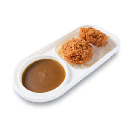 【A】オーベルジーヌ欧風カレー × まい泉ヒレかつ 贅沢コラボ弁当|新宿御苑前でカレーのテイクアウトとデリバリーなら欧風カレーオーベルジーヌ新宿本店