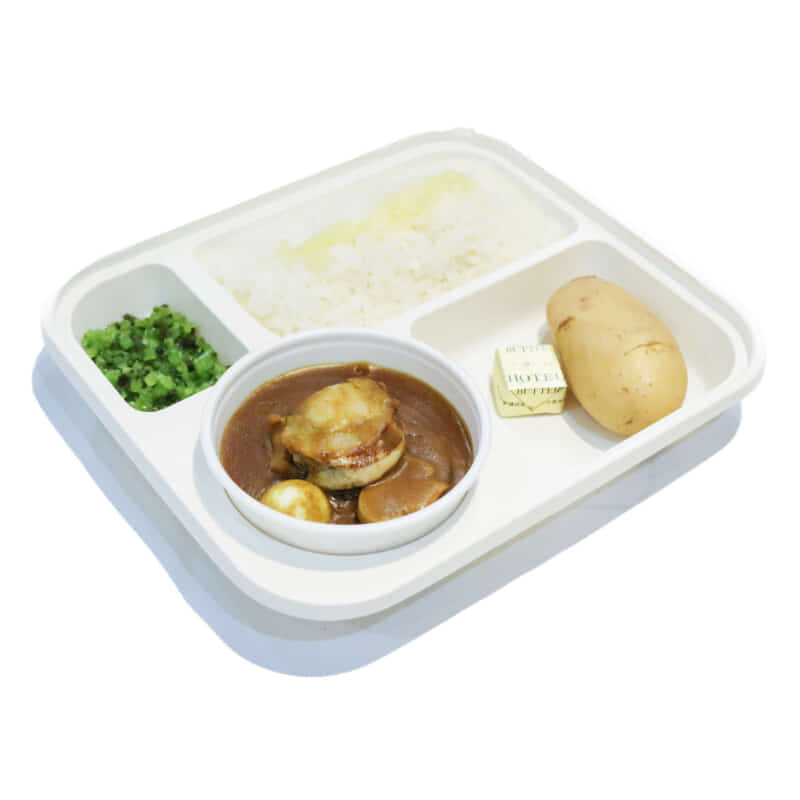 Bタイプ帆立カレー｜新宿御苑前でカレーのデリバリなら欧風カレーオーベルジーヌ新宿本店